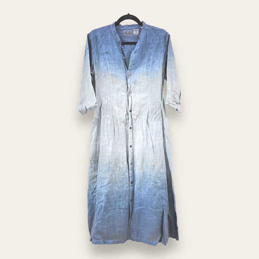 Linen shirt dress by Blue Blue